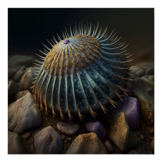 Deep Sea Urchin Perfect Poster (Voorkant)