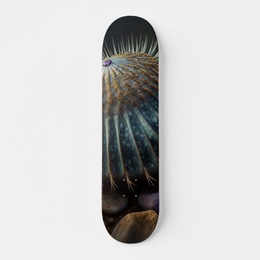 Deep Sea Urchin Persoonlijk Skateboard (Voorkant)