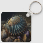 Deep Sea Urchin Sleutelhanger (Achterkant)