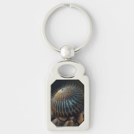 Deep Sea Urchin Sleutelhanger (Voorkant)