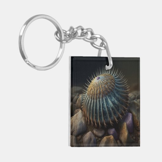 Deep Sea Urchin Sleutelhanger (Voorkant Links)
