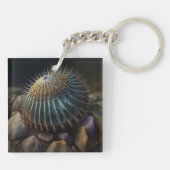 Deep Sea Urchin Sleutelhanger (Achterkant)