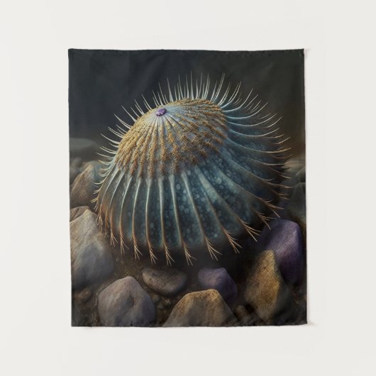 Deep Sea Urchin Wandkleed (Voorkant)