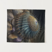 Deep Sea Urchin Wandkleed (Voorkant (horizontaal))