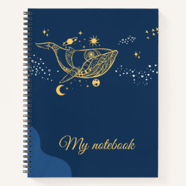 Deep Sea Whales Notebook – Ocean Depths Journal  Notitieboek