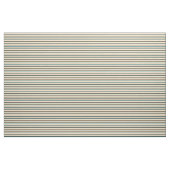 Deep Sky Blue, Brown, Black & Tan Lines Pattern Stof (Yard (91,4 cm))