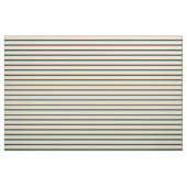 Deep Sky Blue, Brown, Black & Tan Lines Pattern Stof (Fat Quarter)