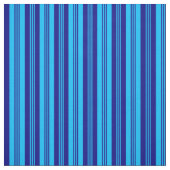 Deep Sky Blue en Blue Colour Lines Stof (Swatch)