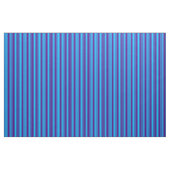 Deep Sky Blue en Indigolijnen Stof (Yard (91,4 cm))