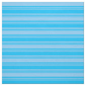 Deep Sky Blue en Light Sky Blue gekleurde strepen Stof (Swatch)
