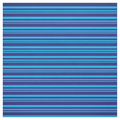 Deep Sky Blue en Midnight Blue Colline Stof (Swatch)
