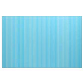 Deep Sky Blue en Powder Blue Striped Pattern Stof (Fat Quarter)