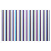 Deep Sky Blue, Plum, Indigo, Black & White Lines Stof (Fat Quarter)