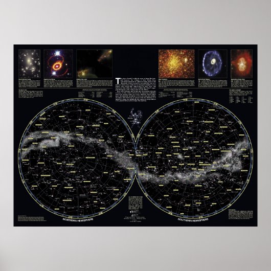 Deep Sky Star Poster (Voorkant)
