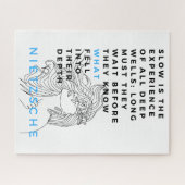 Deep Soul filosofie citaat Nietzsche Legpuzzel (Horizontaal)