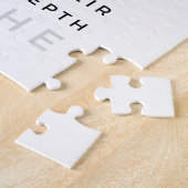 Deep Soul Introvert filosofie citaat Nietzsche Legpuzzel (Zijkant)