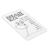 Deep Soul Introvert filosofie citaat Nietzsche Magneet (Rechterzijde)