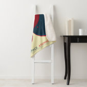 Deep Space Atomic Clock Poster, rode versie. Sherpa Deken (In situ)