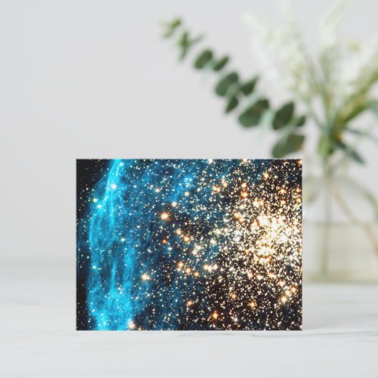 Deep Space Briefkaart (Staand voorkant)