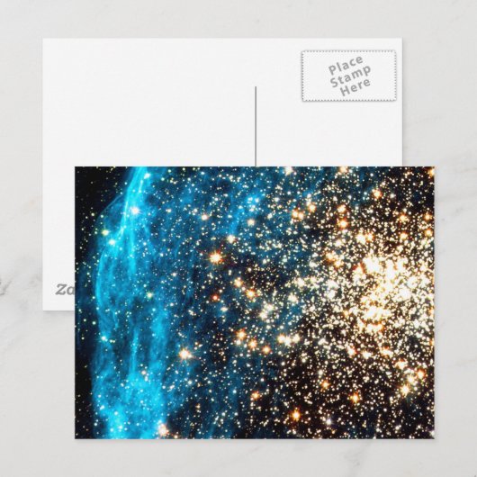 Deep Space Briefkaart (Voorkant / Achterkant)