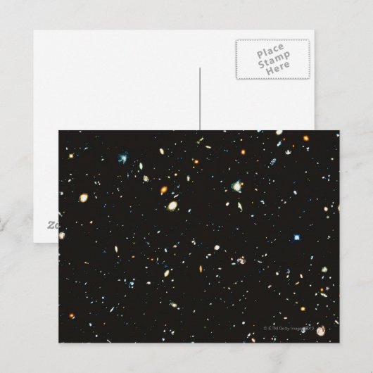 Deep Space Briefkaart (Voorkant / Achterkant)