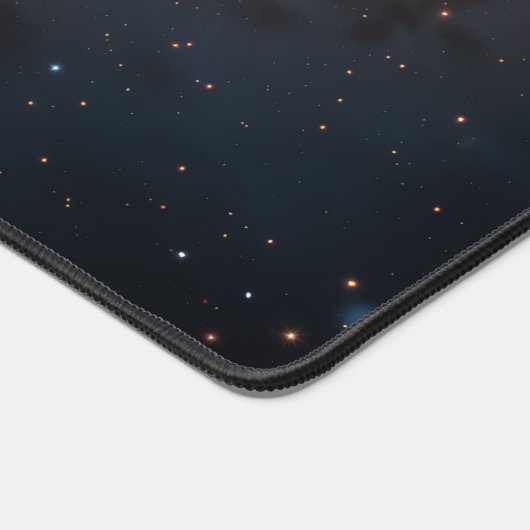 Deep Space Darkness en Tranquility Desk Mat - Spa (Hoek)