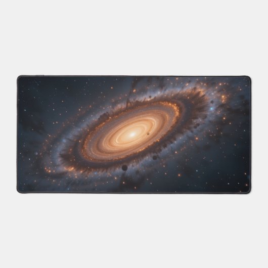 Deep Space Darkness en Tranquility Desk Mat - Spa (Voorkant)