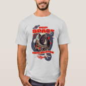 Deep Space Exploration Kat Astronaut T-shirt (Voorkant)