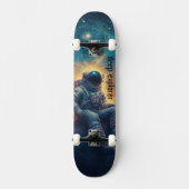 Deep Space Explorer astronaut Persoonlijk Skateboard (Voorkant)