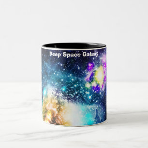 Deep Space Galaxy Tweekleurige Koffiemok