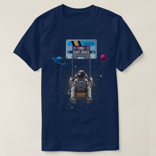 Deep Space Mitape Galay Study Astronaut T-shirt (Design voorkant)