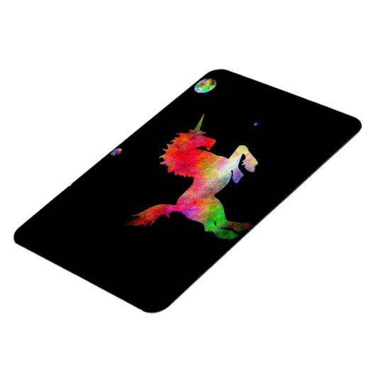 Deep Space Multi-hued Eenhoorn Magneet (Linkerzijde)