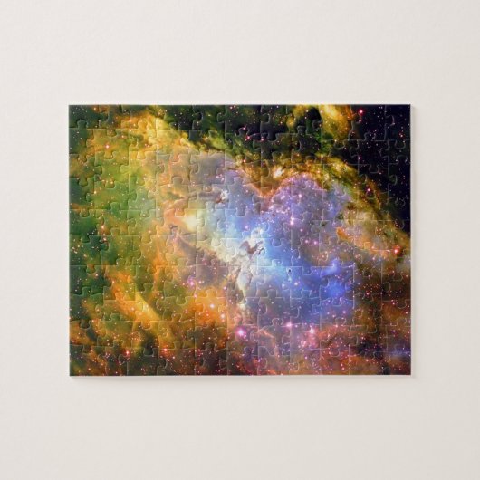Deep Space Nebula Legpuzzel (Horizontaal)
