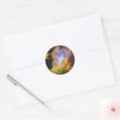 Deep Space Nebula Ronde Sticker (Envelop)