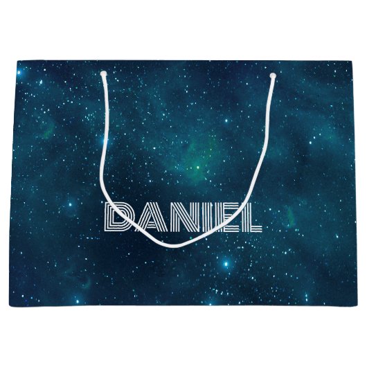 Deep Space op maat Groot Cadeauzakje (Voorkant)