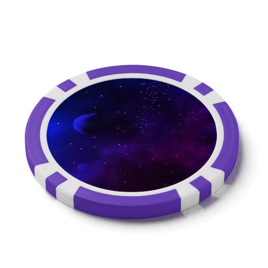 Deep Space Poker Chips (Bovenkant)
