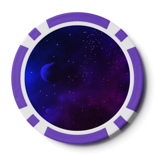 Deep Space Poker Chips (Achterkant)