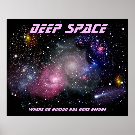 Deep Space Poster (Voorkant)