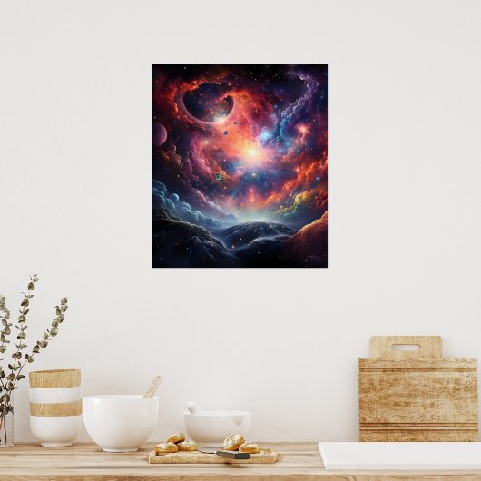 Deep Space Poster (Keuken)
