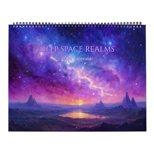 Deep Space Realms 2026 Kalender (Hoes)