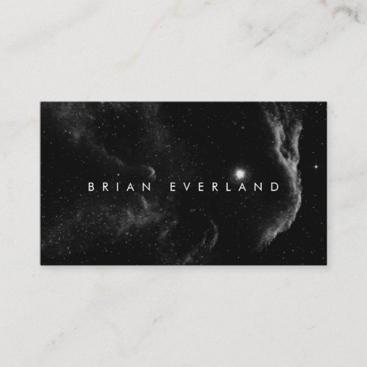 Deep Space Star Artist Profiel Contact Afsprakenkaartje (Voorkant)