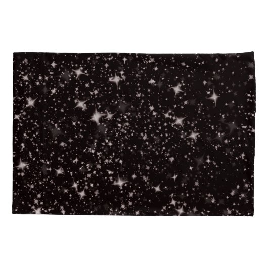 Deep Space sterren Kussensloop (Achterkant)