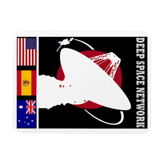 Deep Space Tracking Network Magneet (Horizontaal)