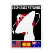 Deep Space Tracking Network Magneet (Verticaal)