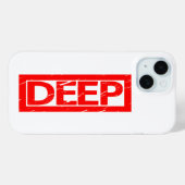 Deep Stamp Case-Mate iPhone Case (Achterkant (horizontaal))