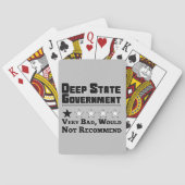 Deep State Government Pokerkaarten (Achterkant)