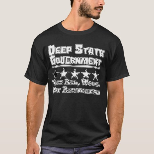 Deep State Government T-shirt (Voorkant)