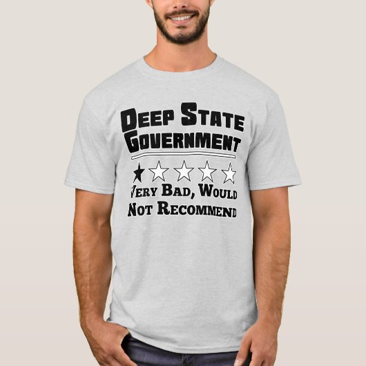 Deep State Government T-shirt (Voorkant)