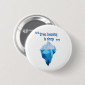 Deep Style - Iceberg Buttonnen & Patches Ronde Button 5,7 Cm (Voorkant /achterkant)