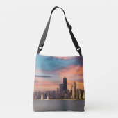 Deep Sunset Chicago Crossbody Tas (Achterkant)